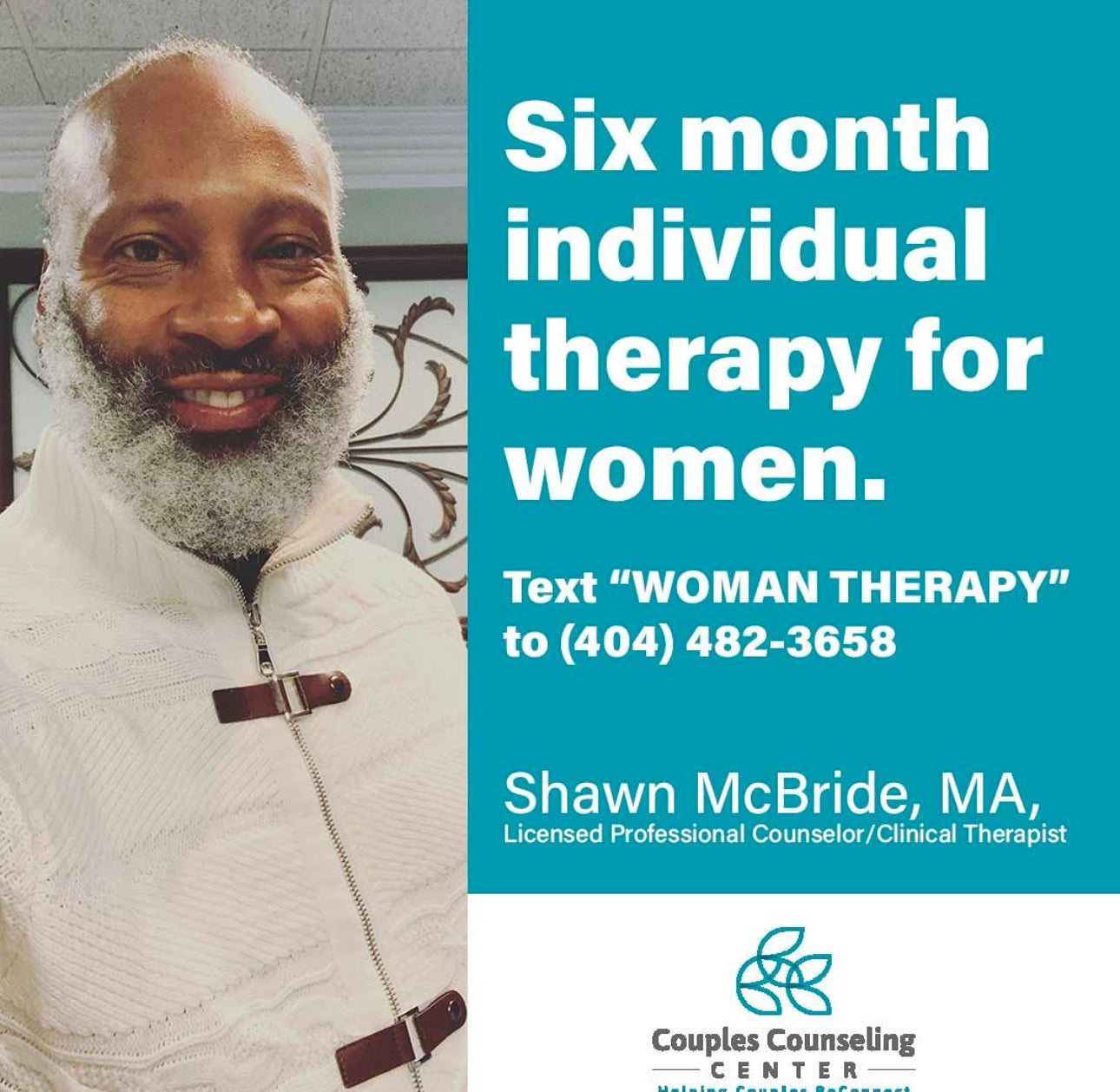 6 Month Individual Therapy & Counseling Package For Women