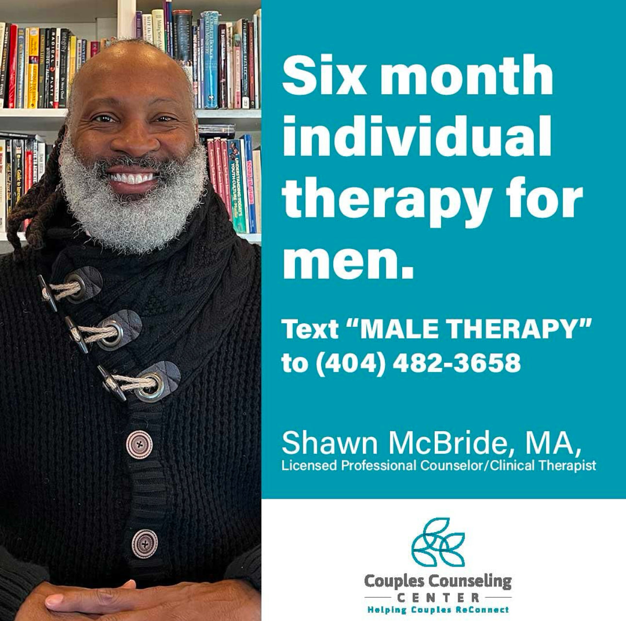 6 Month Individual Counseling & Therapy Program For Men